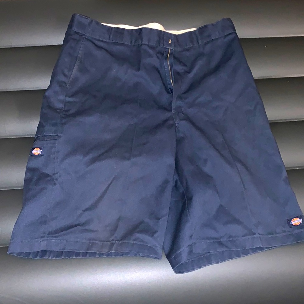 Mens dark blue dickies shorts brand new